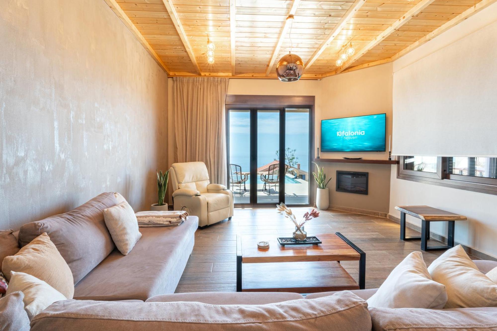 Kefalonia Heaven Villa Vlachata 外观 照片