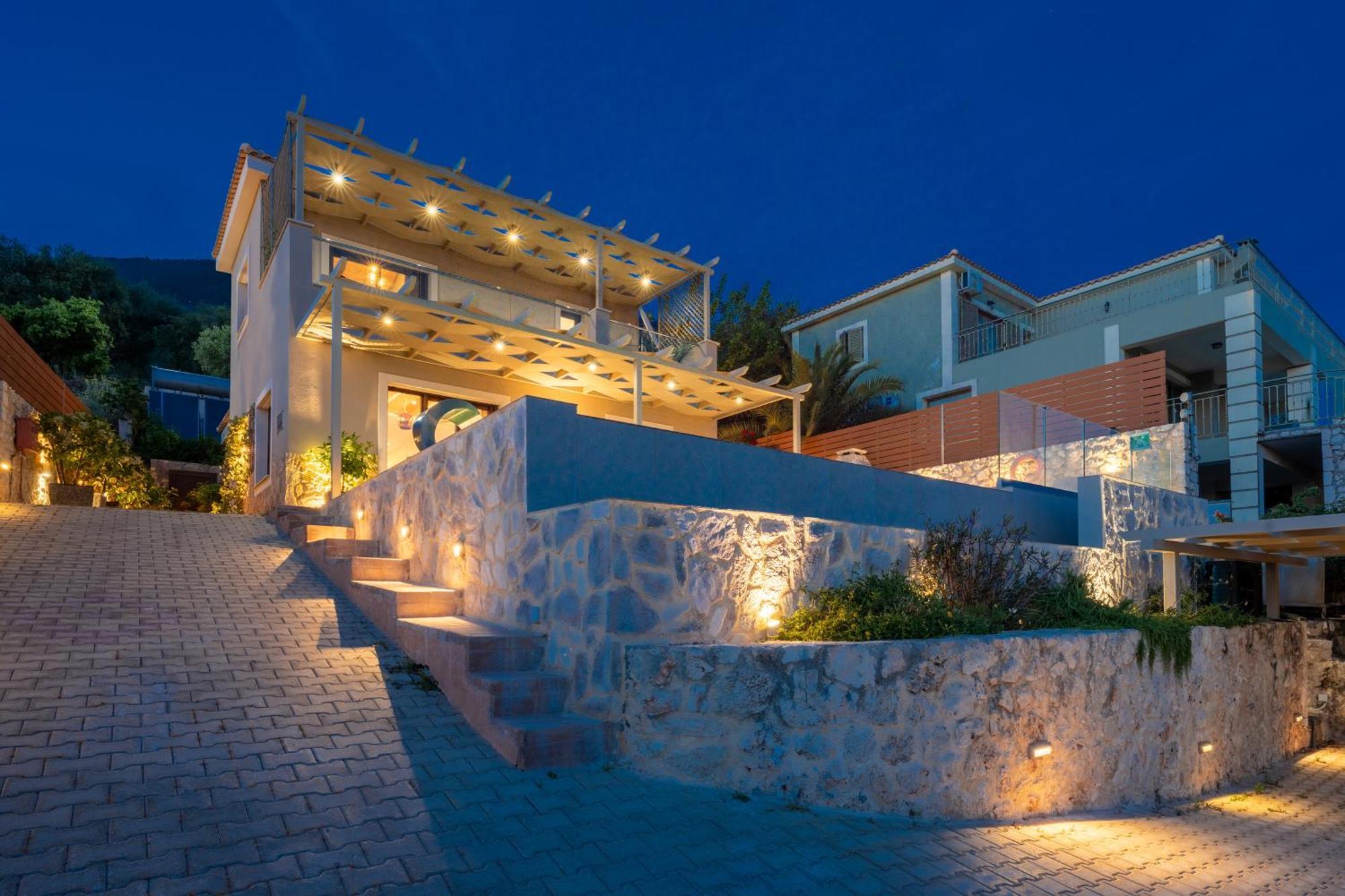 Kefalonia Heaven Villa Vlachata 外观 照片